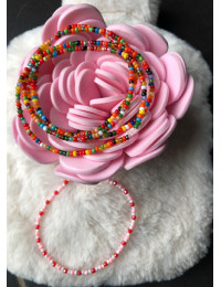 Collier bracelet perle de...