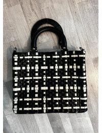 Sac noir et blanc